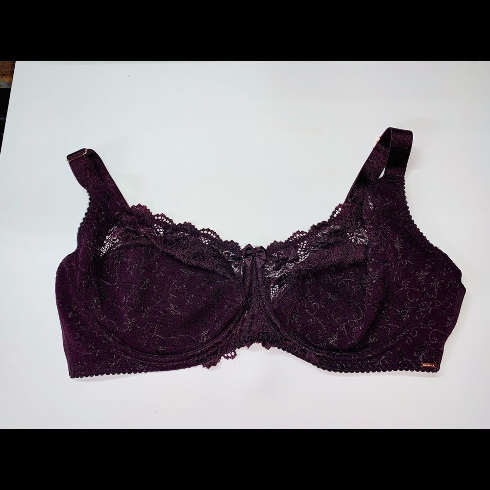 Dorina Burgundy Women’s Bra 44d